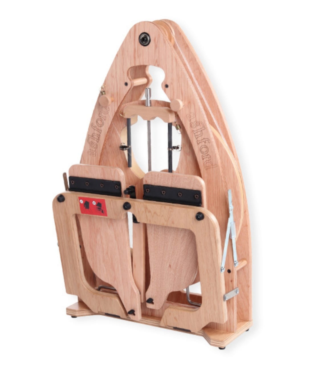 Ashford Spinning Wheels Ashford Joy Double Treadle Spinning Wheel 2 & Carry Bag - Lacquered