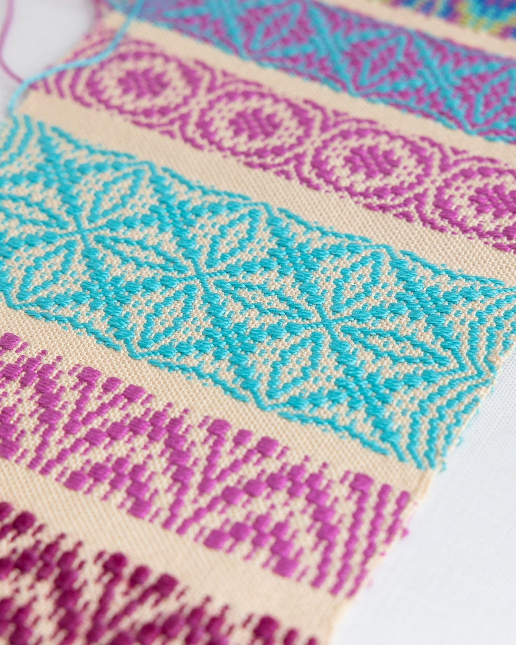 Ashford Weaving Kits Overshot Sampler Kit / Warm