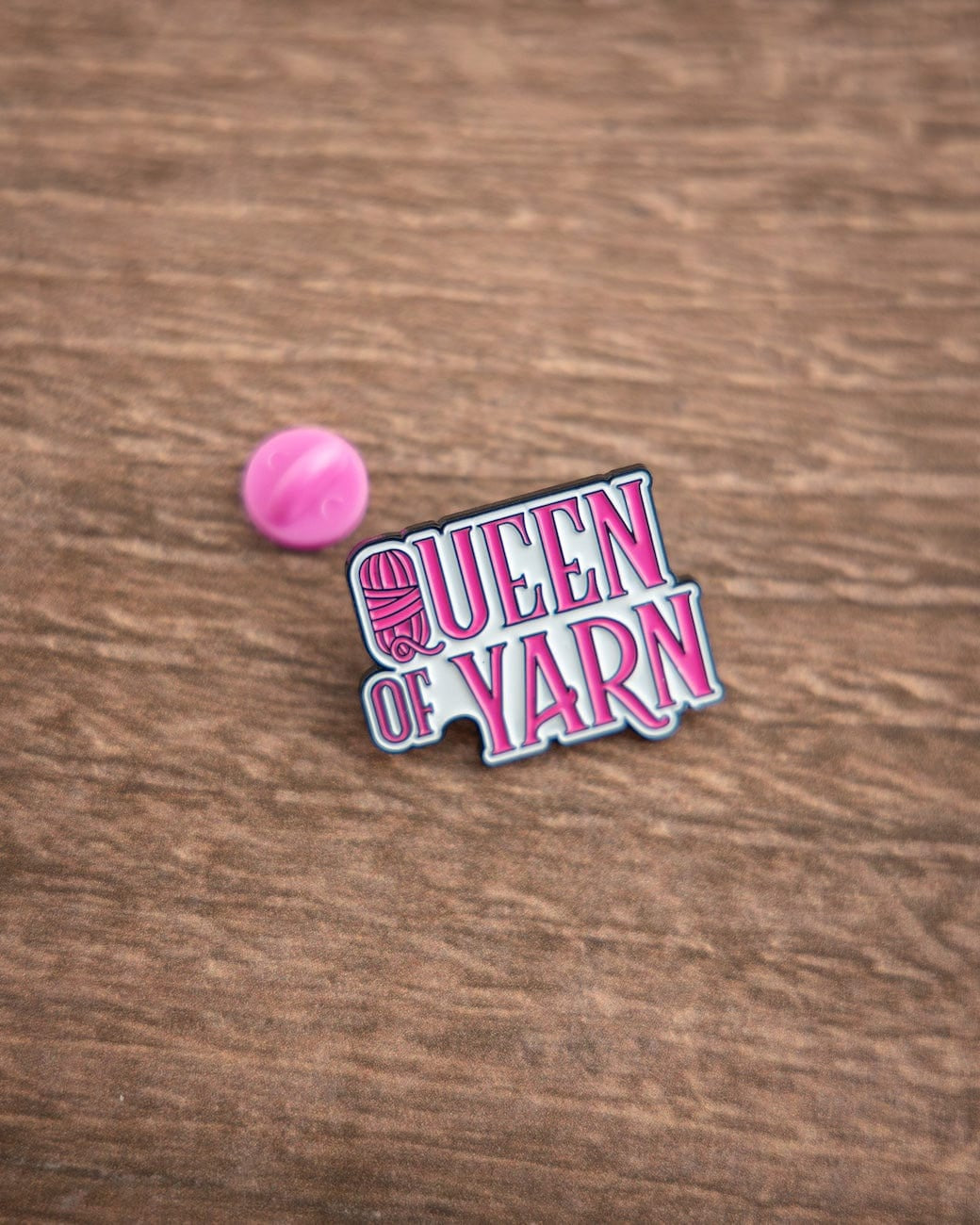 Channy Peas Corner Tools & Accessories Enamel Pins / Queen of Yarn