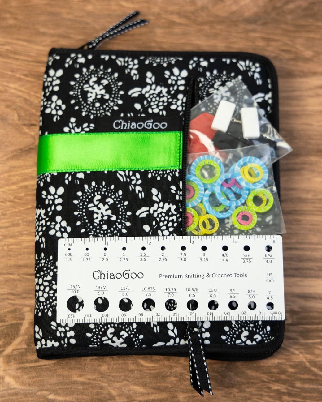 ChiaoGoo ChiaoGoo Knitting Needles ChiaoGoo / Spin Bamboo 5" (13 cm) Interchangeable Tip Sets