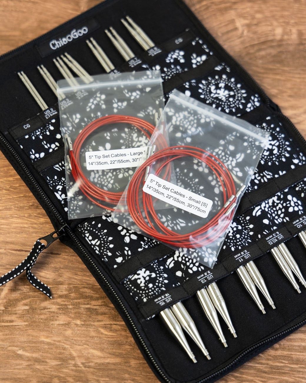 ChiaoGoo ChiaoGoo Knitting Needles ChiaoGoo / Twist 5" (13 cm) Tip Sets