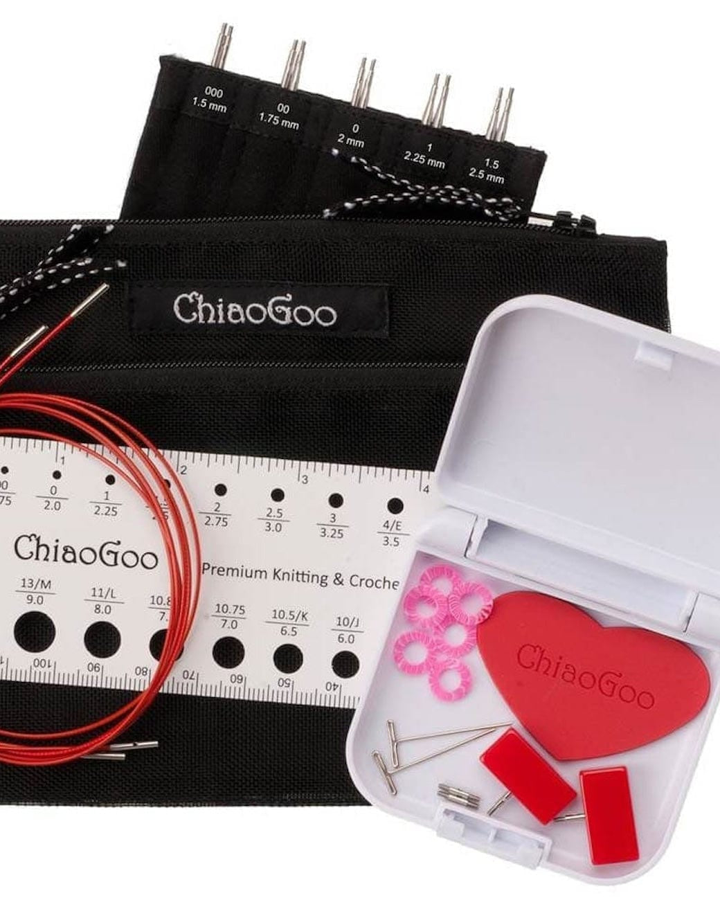 ChiaoGoo ChiaoGoo Knitting Needles ChiaoGoo / Twist Mini 5" (13 cm)