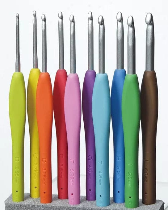Clover Crochet Hooks Clover Amour Crochet Hook Set