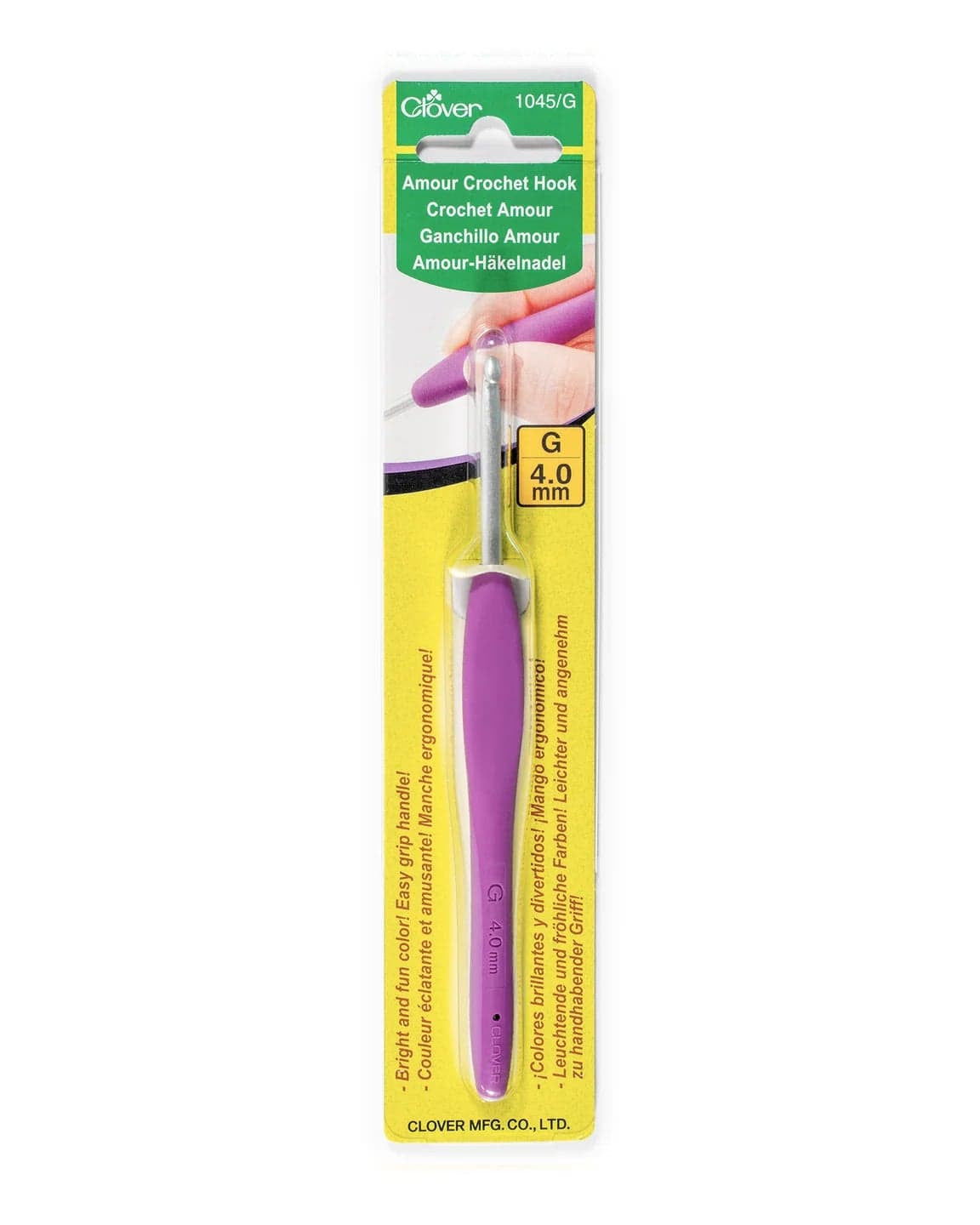 Clover Crochet Hooks G (4.0mm) Clover Amour Crochet Hooks