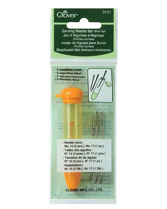 Clover Weaving Tools Clover Chibi Darning Needle Set - Bent Style