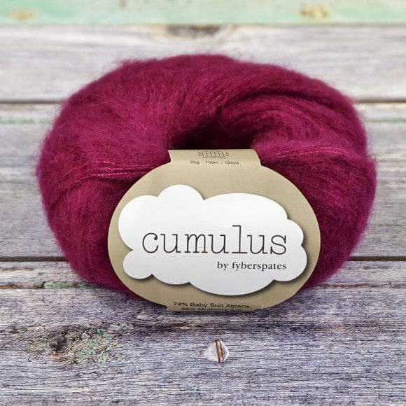 Fyberspates Lace Yarns Plum Fyberspates Cumulus