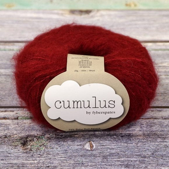 Fyberspates Lace Yarns Ruby Red Fyberspates Cumulus