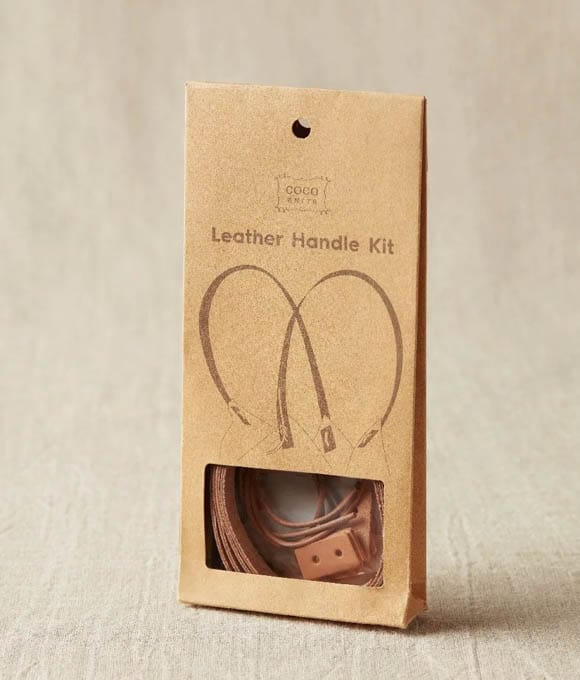 SweetGeorgia Yarns COCOKNITS COCOKNITS / Leather Handle Kit