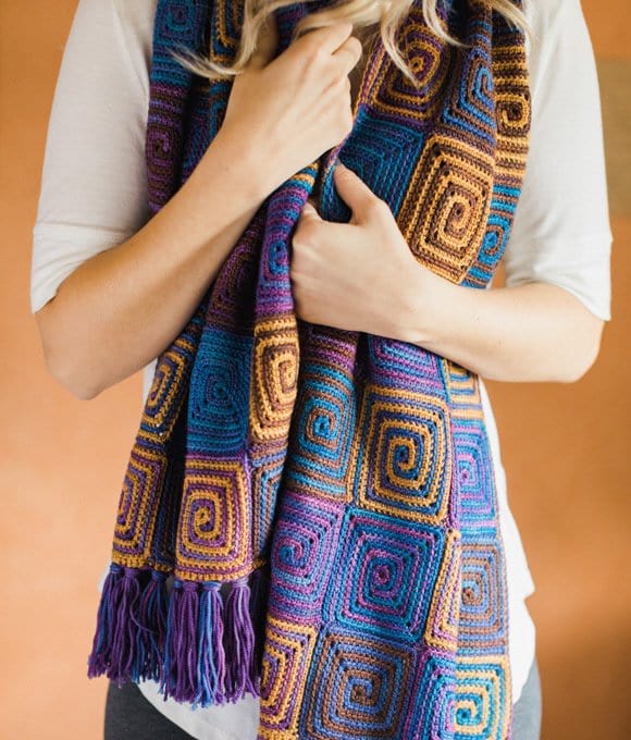 SweetGeorgia Yarns Crochet Patterns Festa Colorata