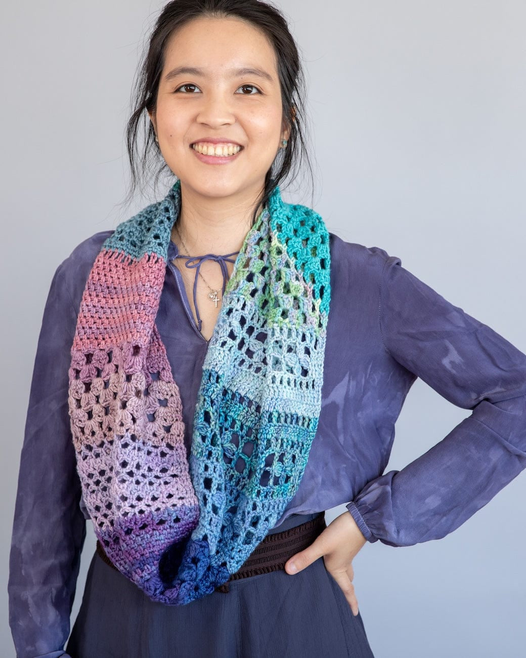 SweetGeorgia Yarns Crochet Patterns Midnight Clear