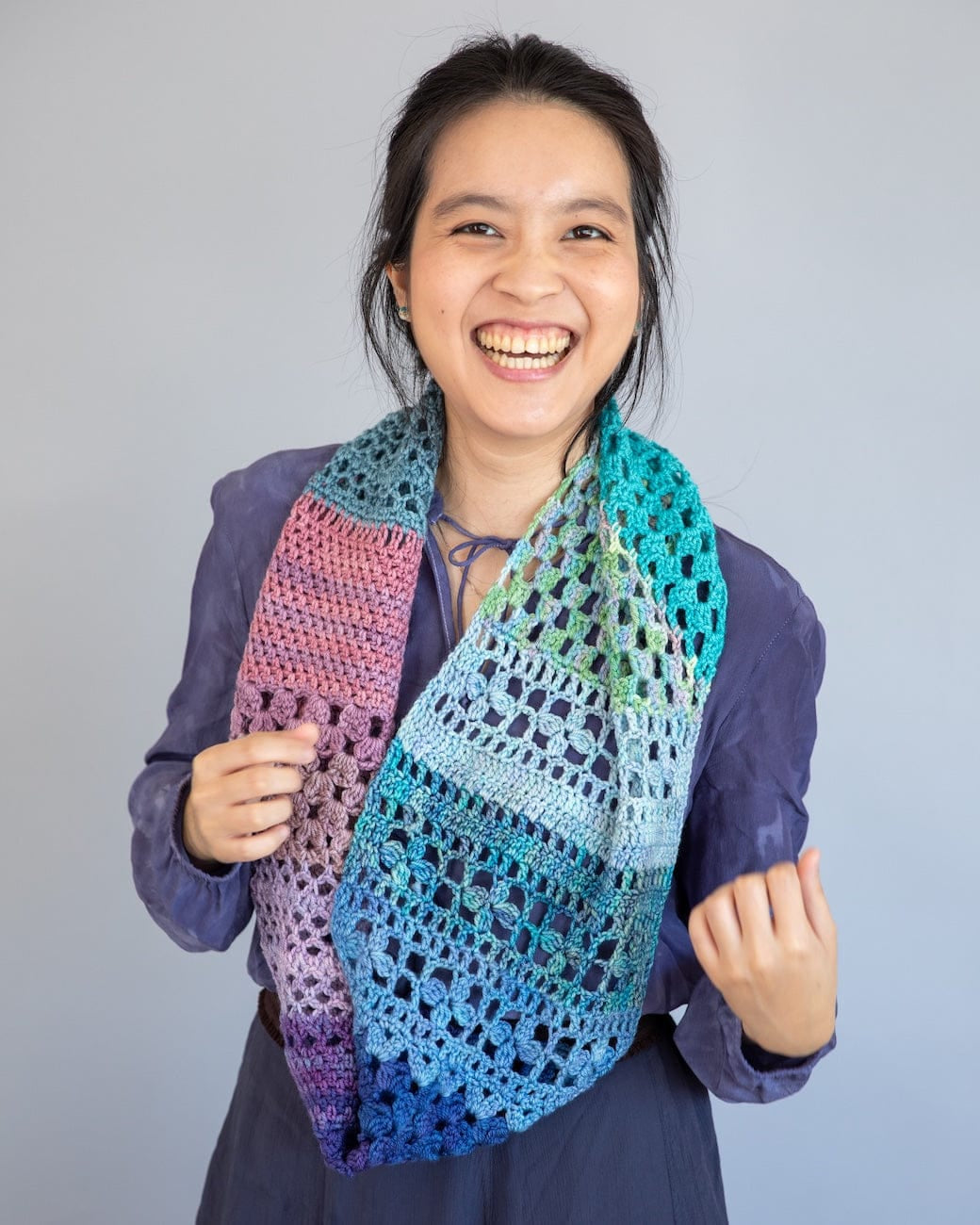 SweetGeorgia Yarns Crochet Patterns Midnight Clear