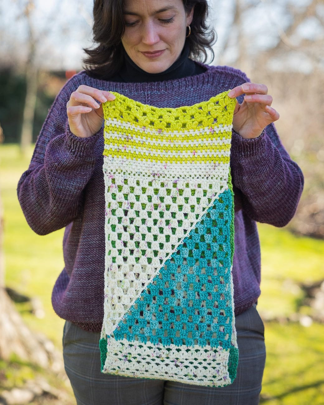 SweetGeorgia Yarns Crochet Patterns Midnight Clear