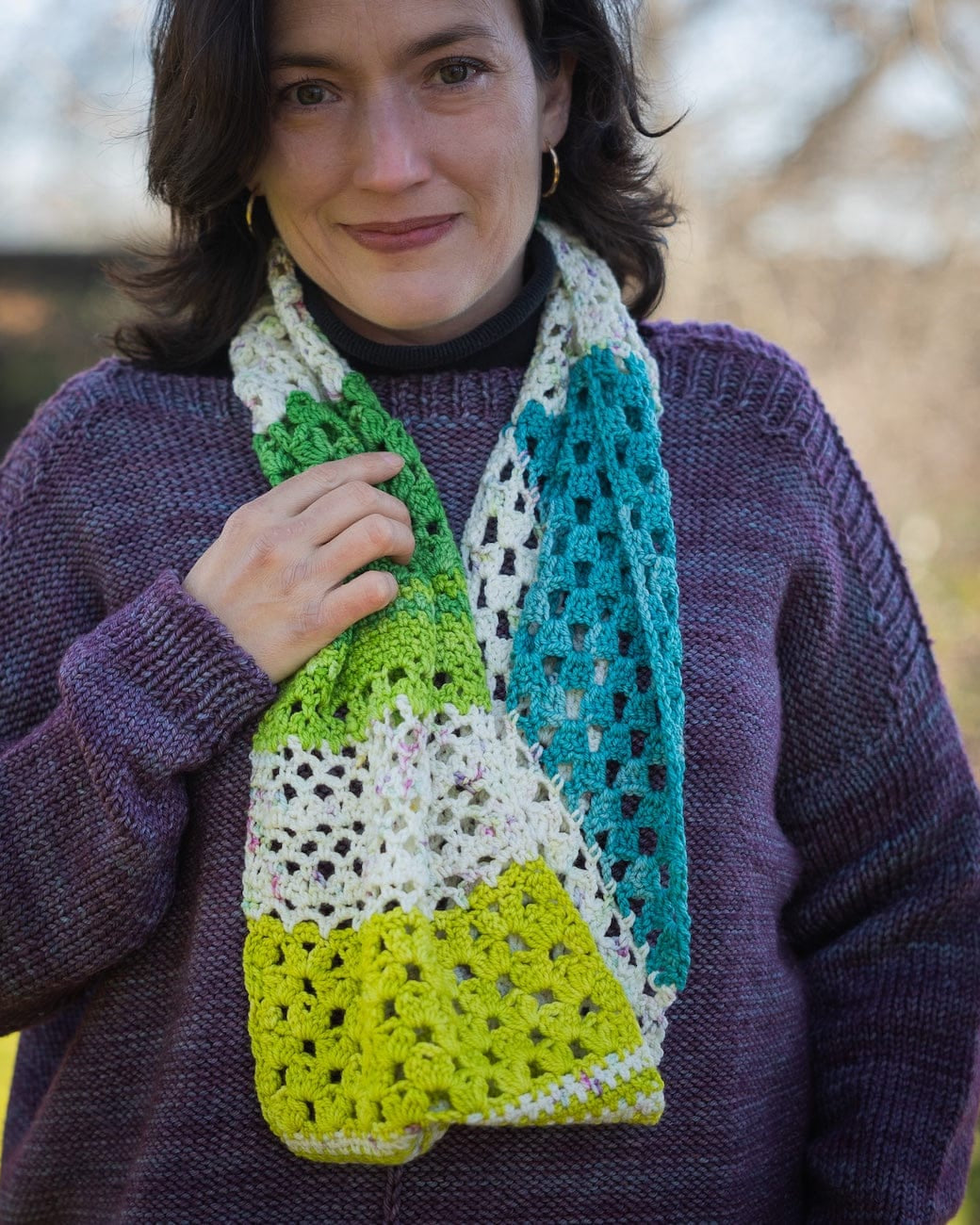 SweetGeorgia Yarns Crochet Patterns Midnight Clear