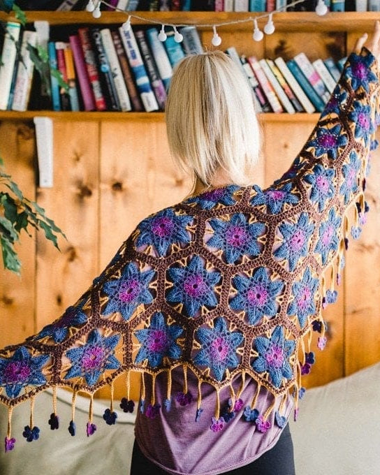 SweetGeorgia Yarns Crochet Patterns Persian Tiles