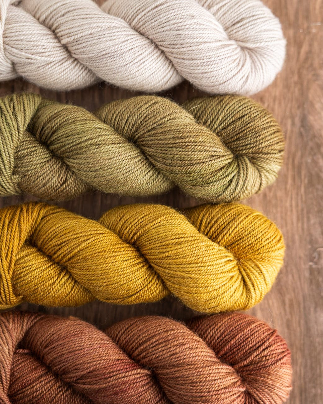 SweetGeorgia Yarns DK Yarns Falling Leaves Yarn Set