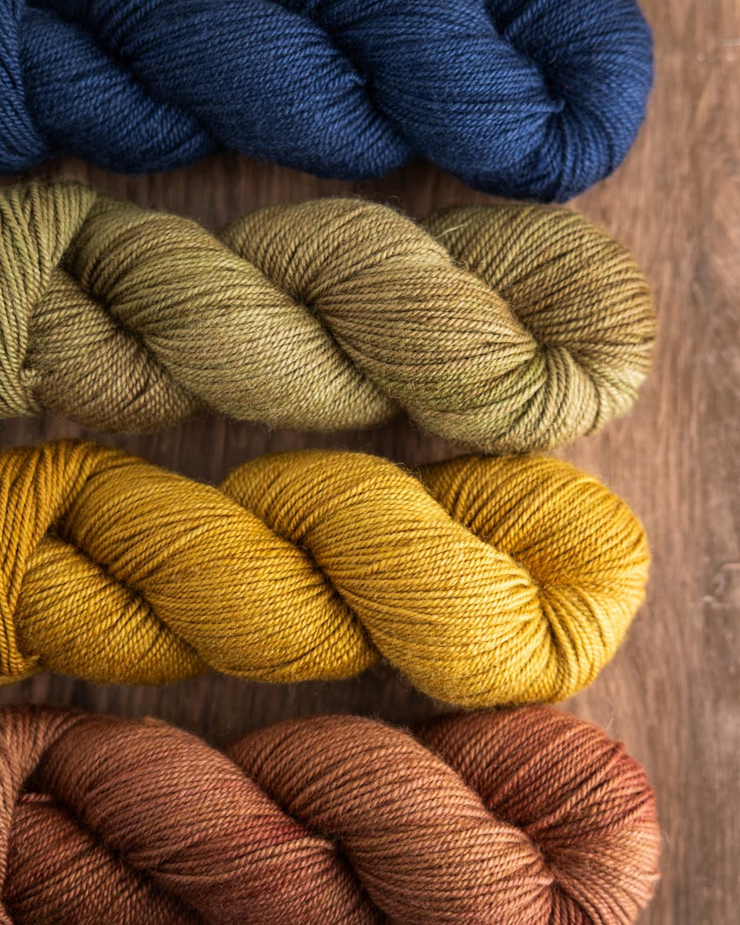 SweetGeorgia Yarns DK Yarns Falling Leaves Yarn Set