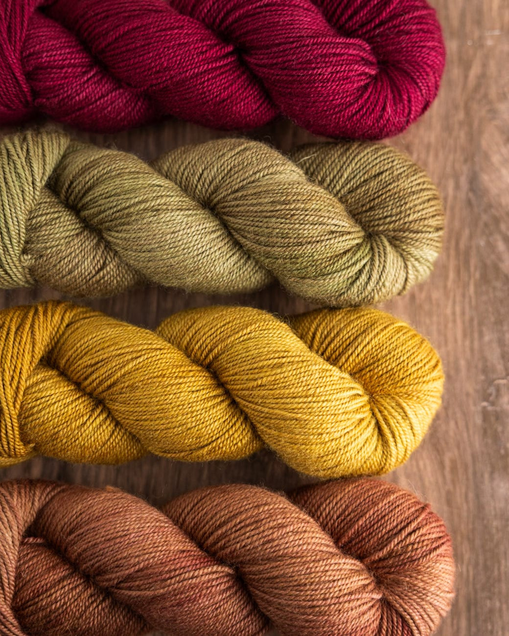 SweetGeorgia Yarns DK Yarns Falling Leaves Yarn Set