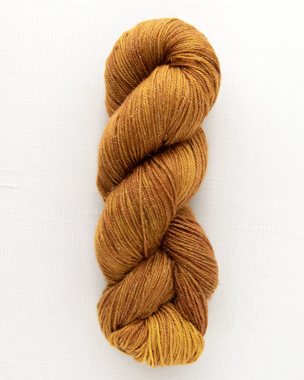 SweetGeorgia Yarns Fingering Yarns Brass CashLuxe Spark