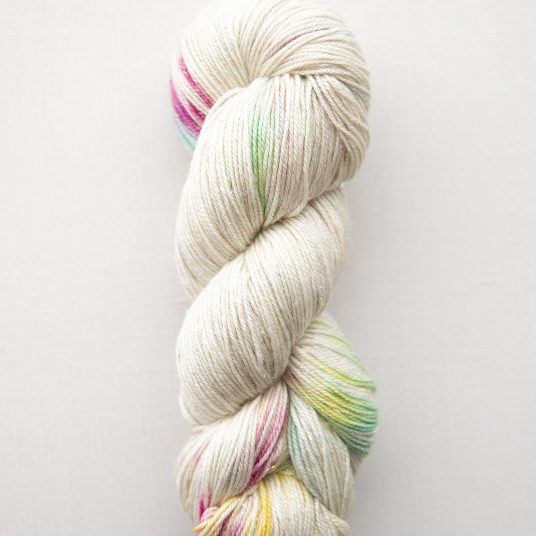 SweetGeorgia Yarns Fingering Yarns Bubble Wand CashLuxe Spark