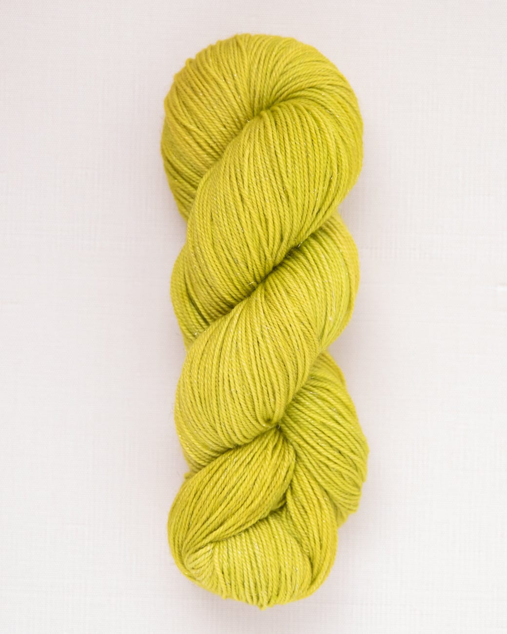 SweetGeorgia Yarns Fingering Yarns Citron CashLuxe Spark