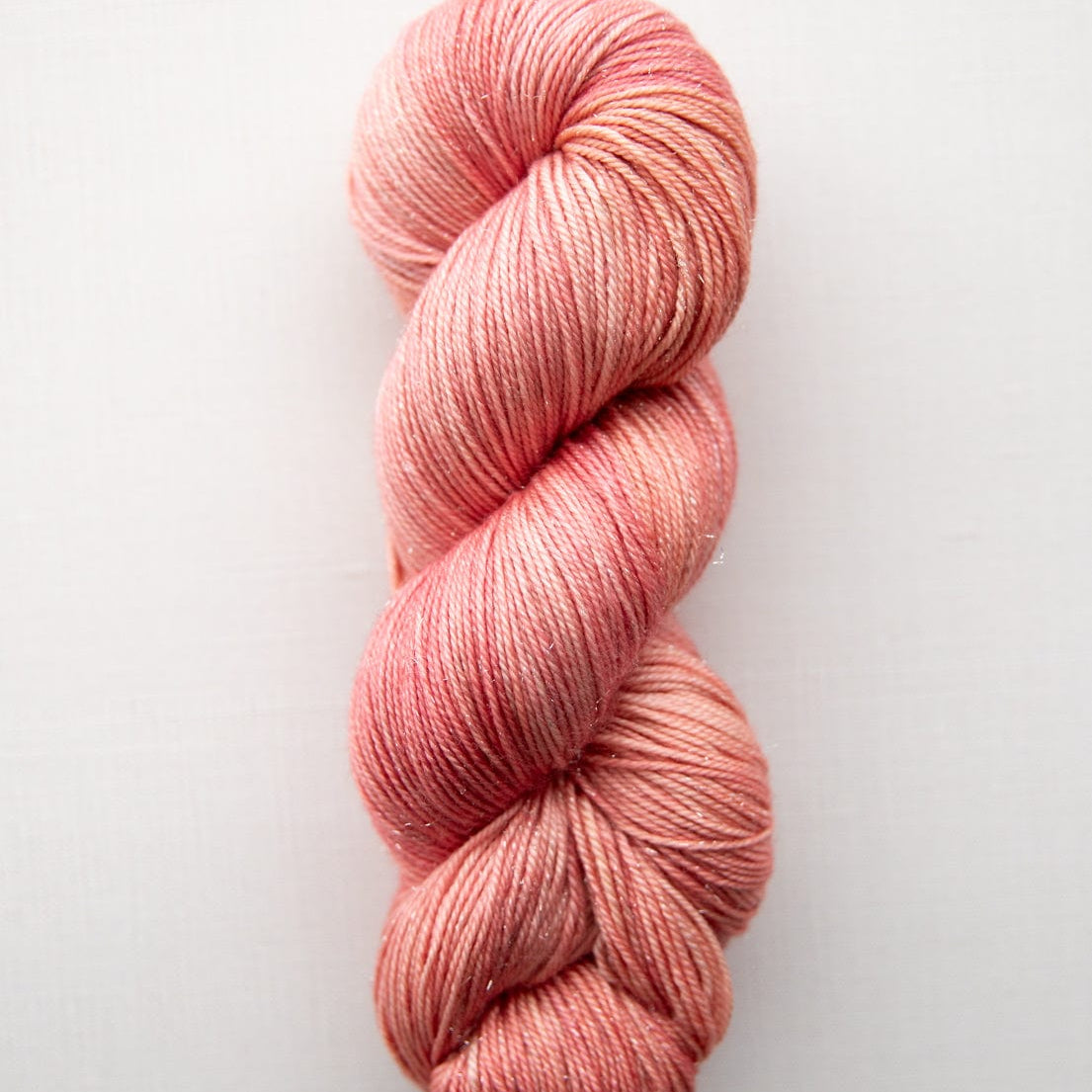 SweetGeorgia Yarns Fingering Yarns Grapefruit CashLuxe Spark