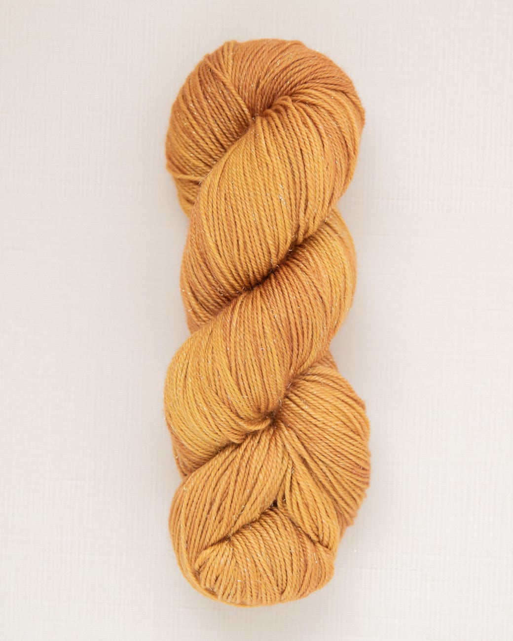 SweetGeorgia Yarns Fingering Yarns Honey Gold CashLuxe Spark
