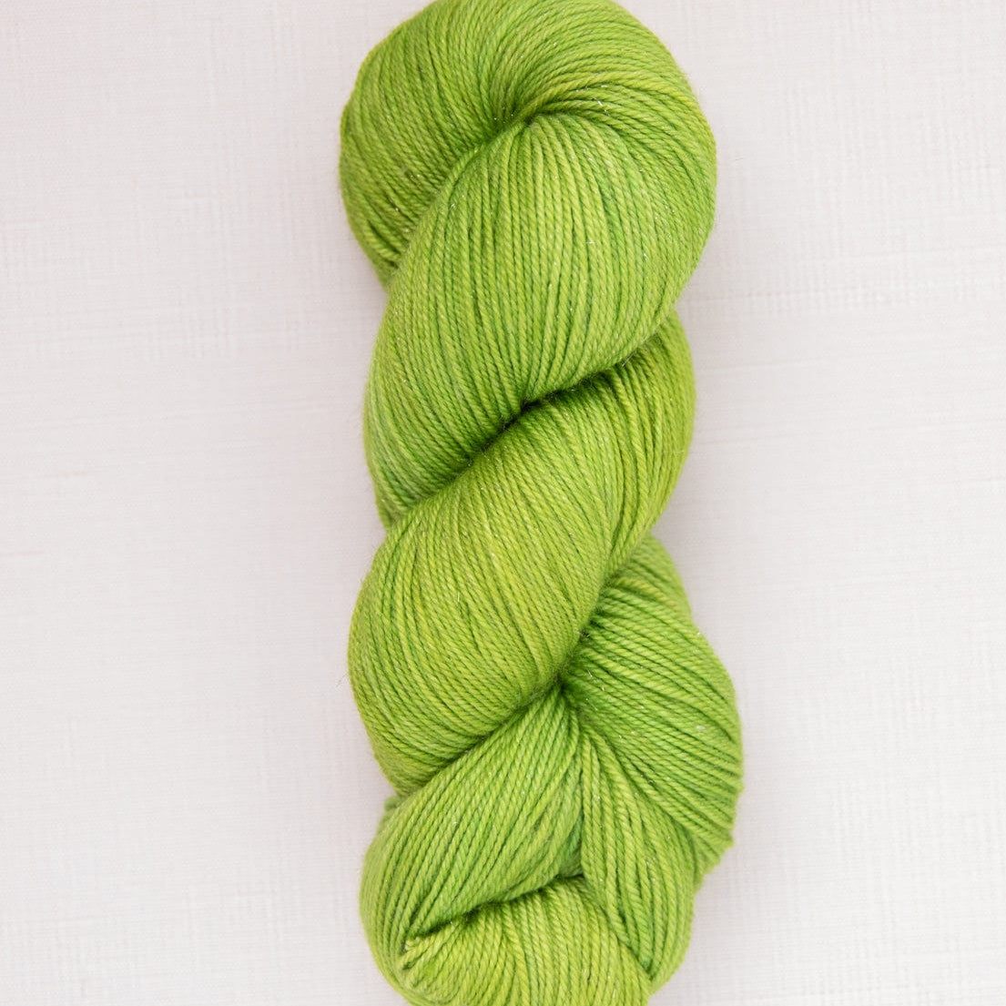 SweetGeorgia Yarns Fingering Yarns Lime CashLuxe Spark
