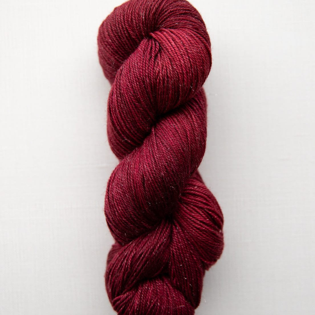 SweetGeorgia Yarns Fingering Yarns Oxblood CashLuxe Spark