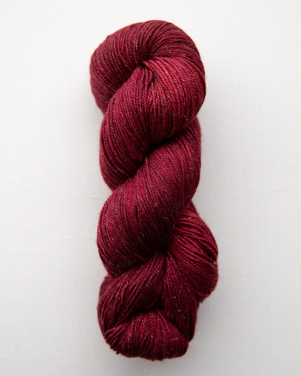 SweetGeorgia Yarns Fingering Yarns Oxblood CashLuxe Spark