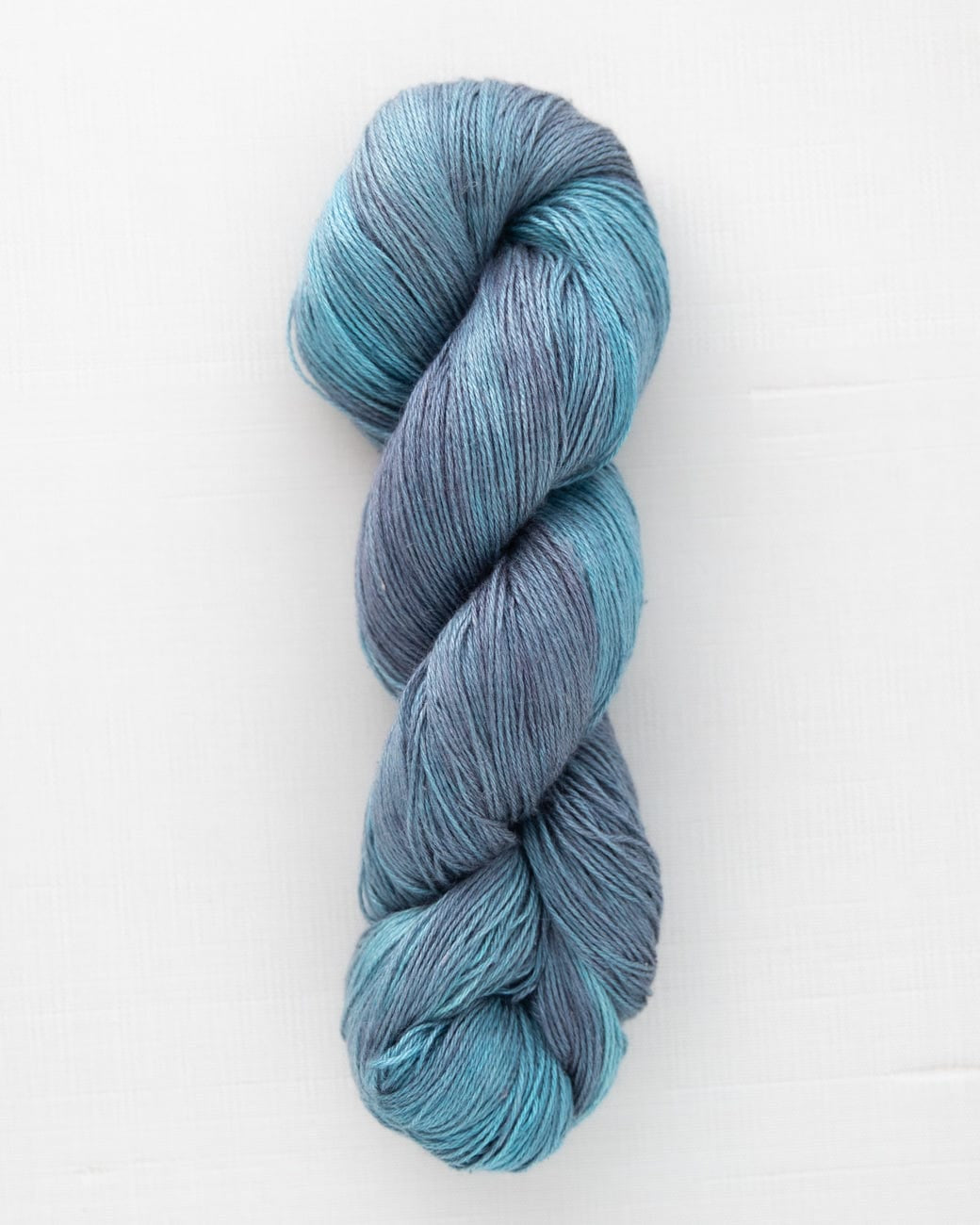 SweetGeorgia Yarns Fingering Yarns Stormy Night Flaxen Silk Fine