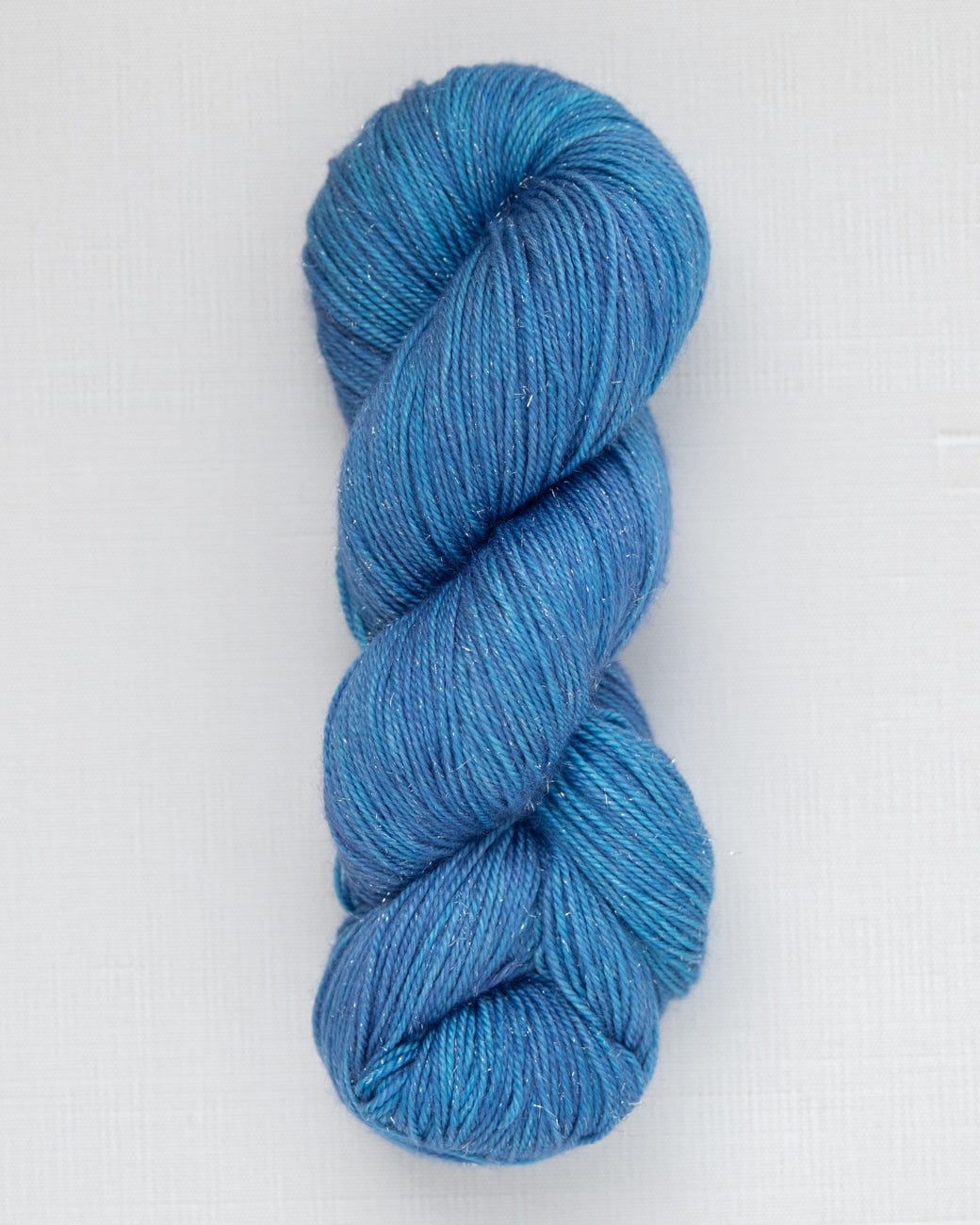 SweetGeorgia Yarns Fingering Yarns Summer Sky CashLuxe Spark