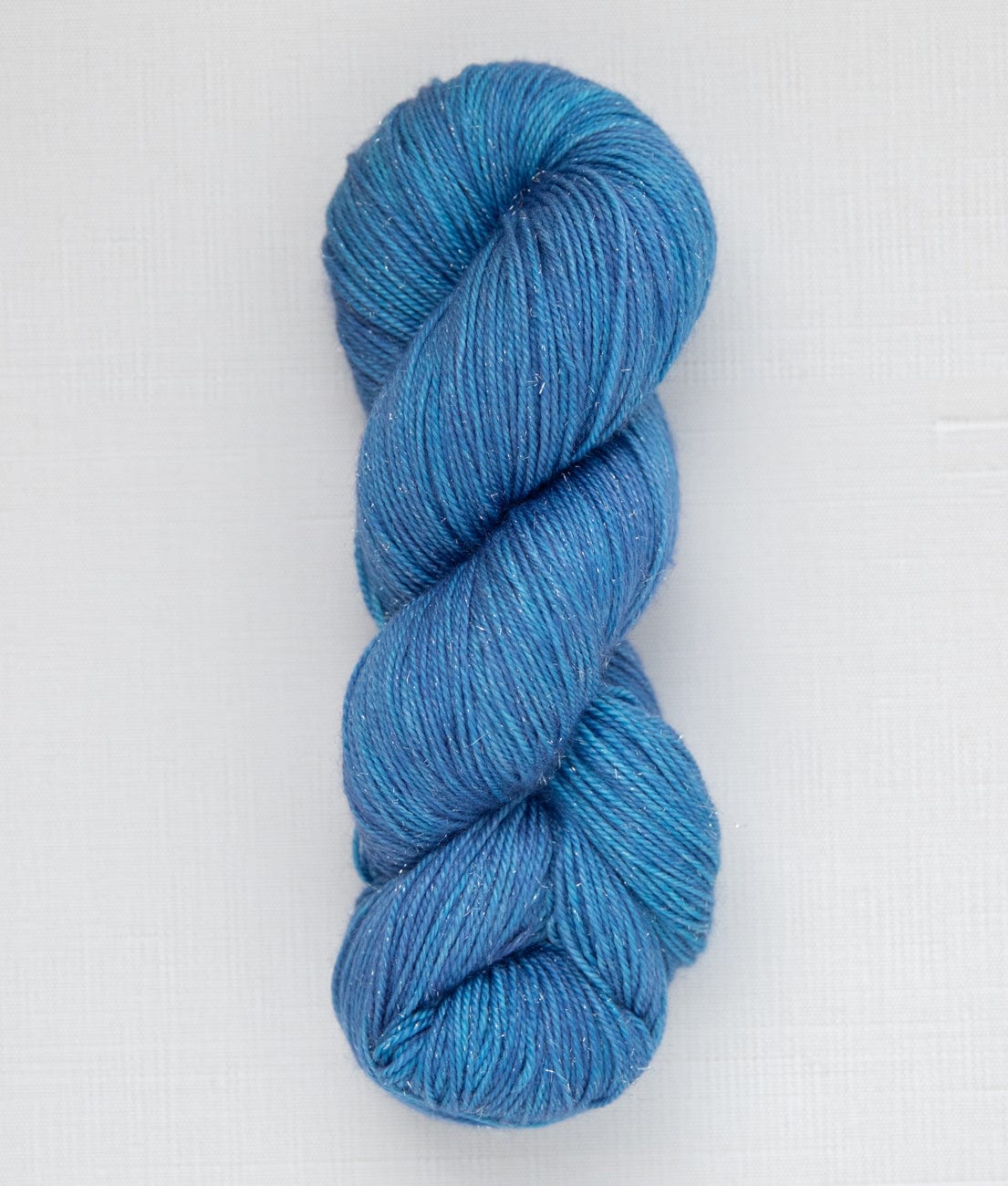 SweetGeorgia Yarns Fingering Yarns Summer Sky CashLuxe Spark
