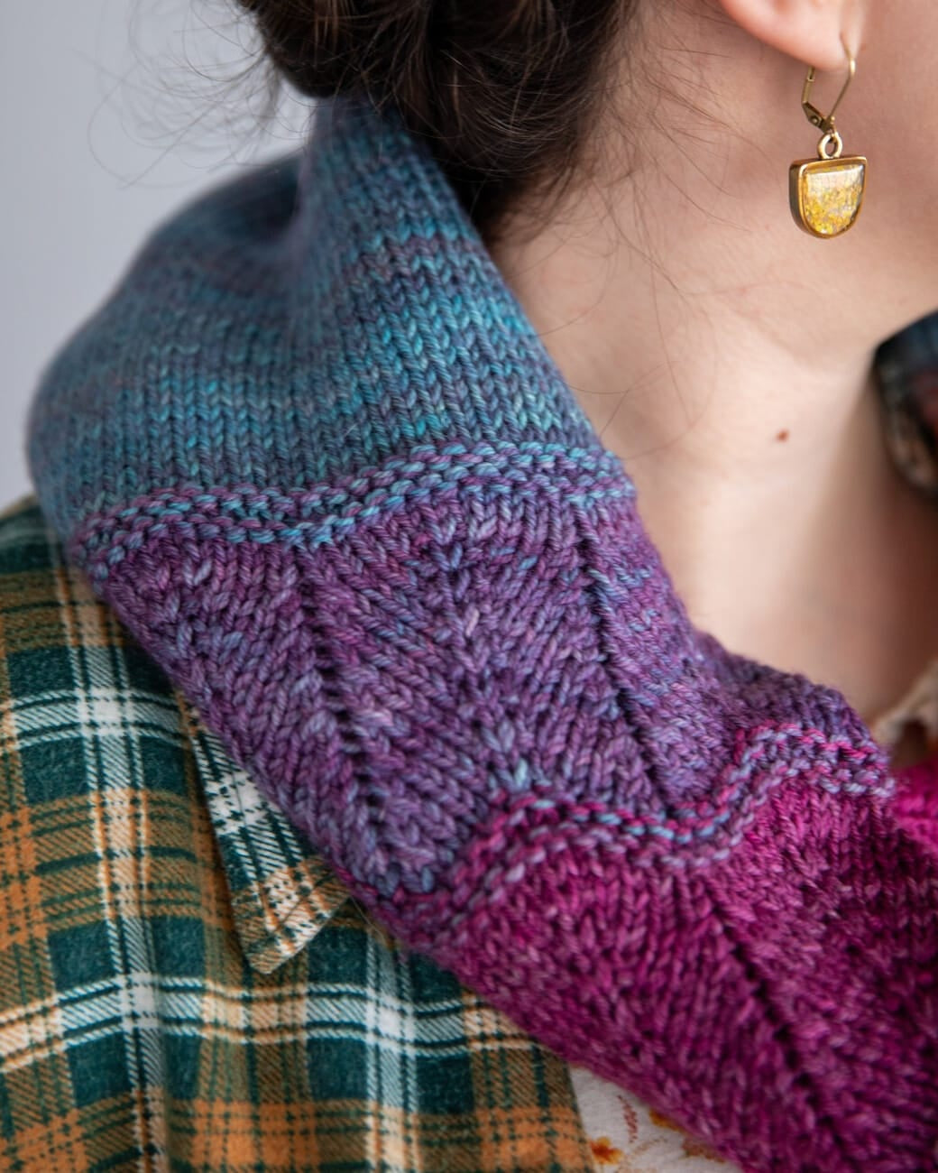 SweetGeorgia Yarns Knitting Patterns Blackberry Winter