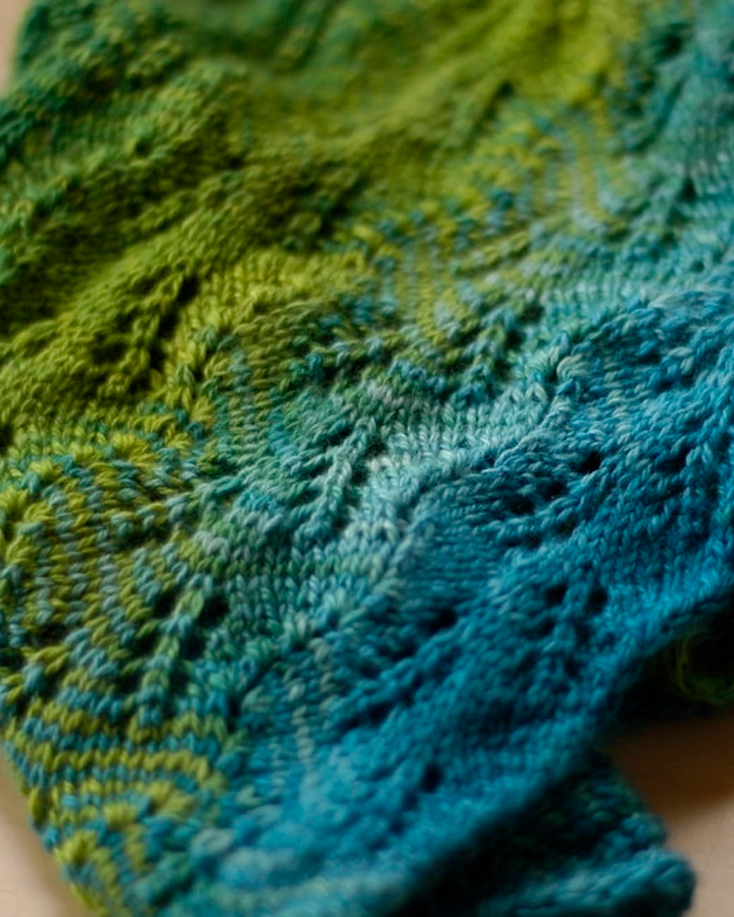 SweetGeorgia Yarns Knitting Patterns CashSilk Fern