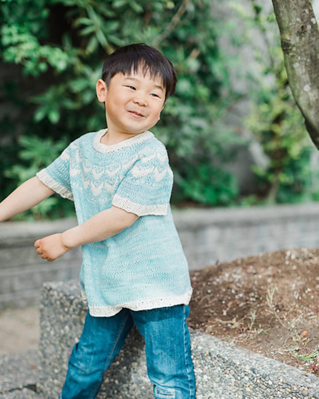 SweetGeorgia Yarns Knitting Patterns Cream & Sugar