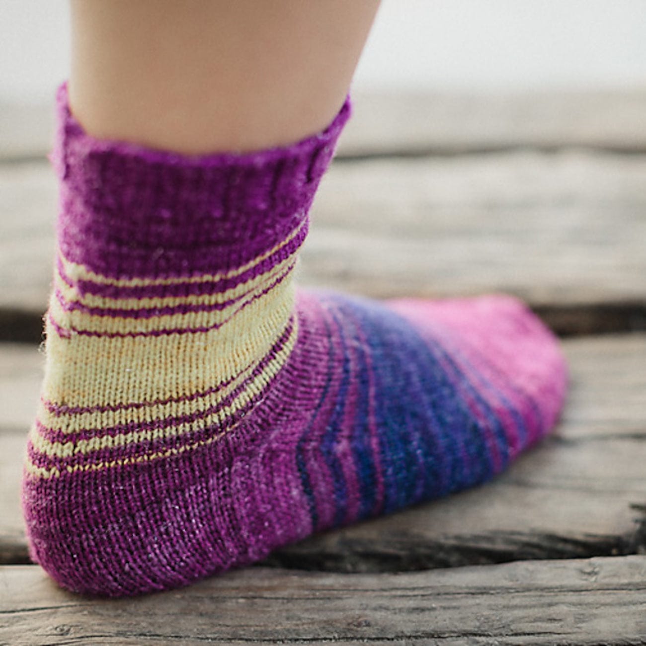 SweetGeorgia Yarns Knitting Patterns Evo Socks