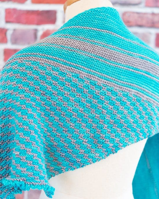 SweetGeorgia Yarns Knitting Patterns Lana'i Scarf