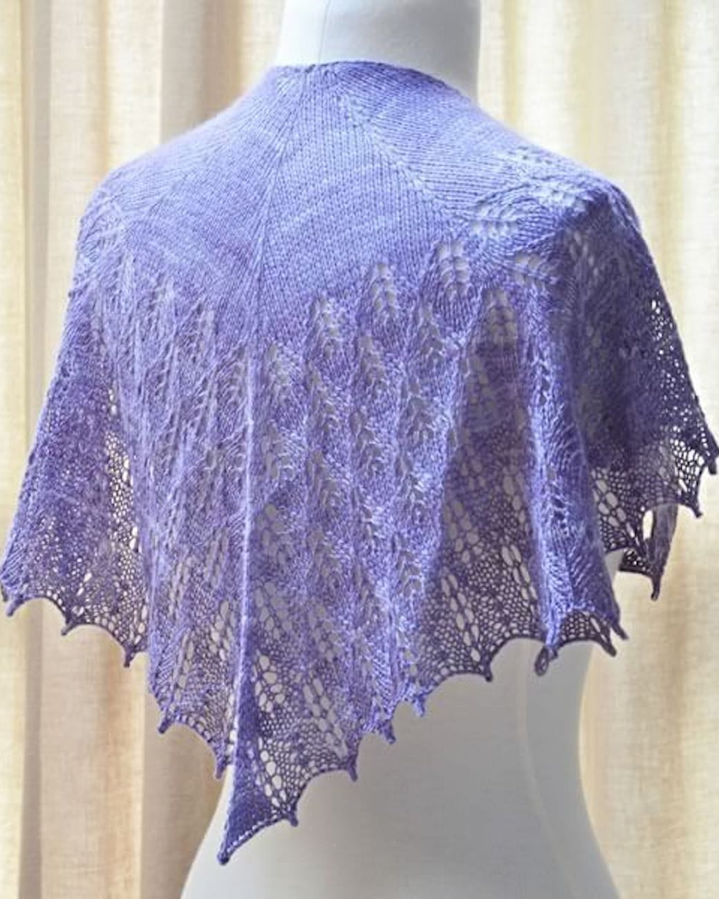 SweetGeorgia Yarns Knitting Patterns Lilac Leaves