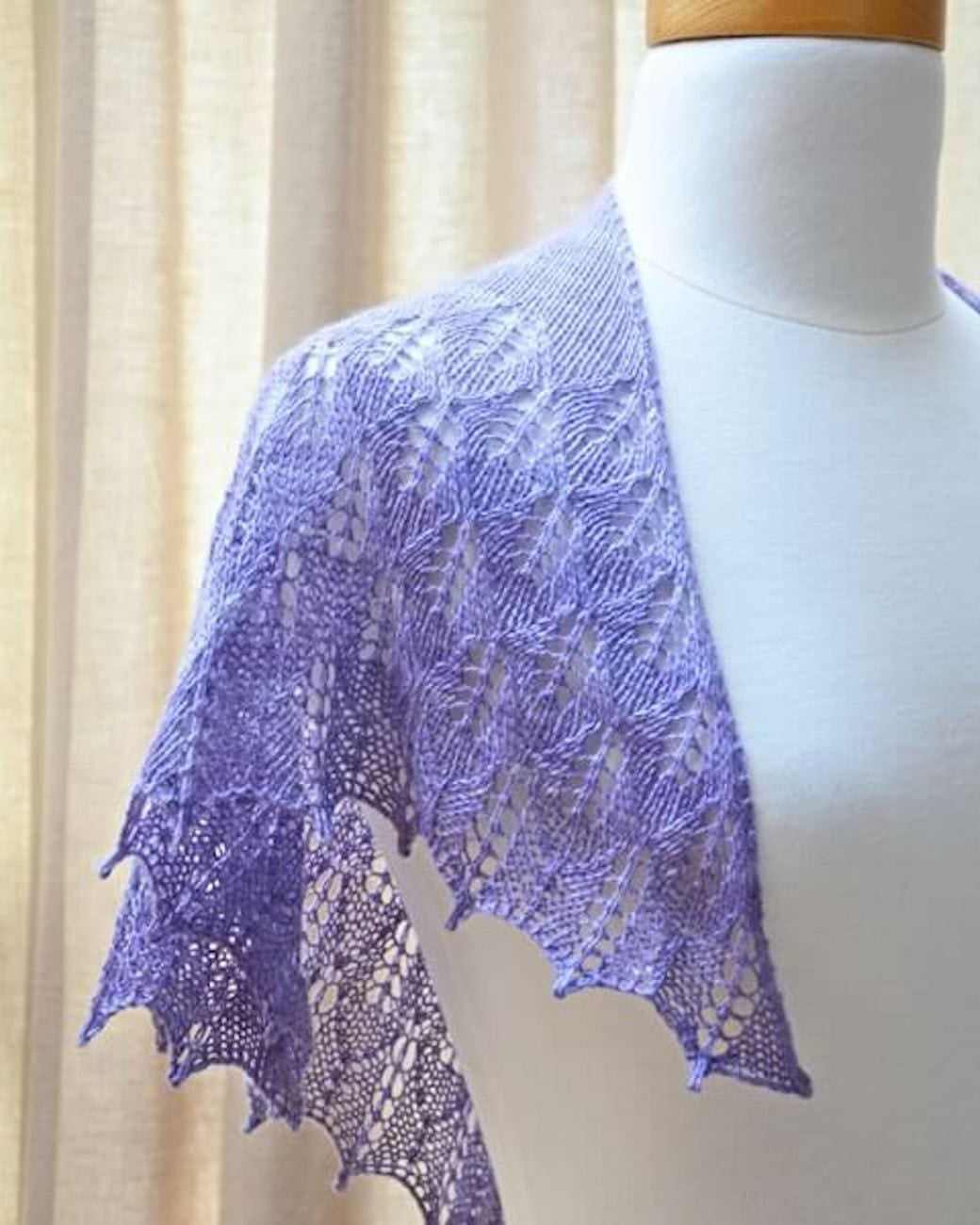 SweetGeorgia Yarns Knitting Patterns Lilac Leaves