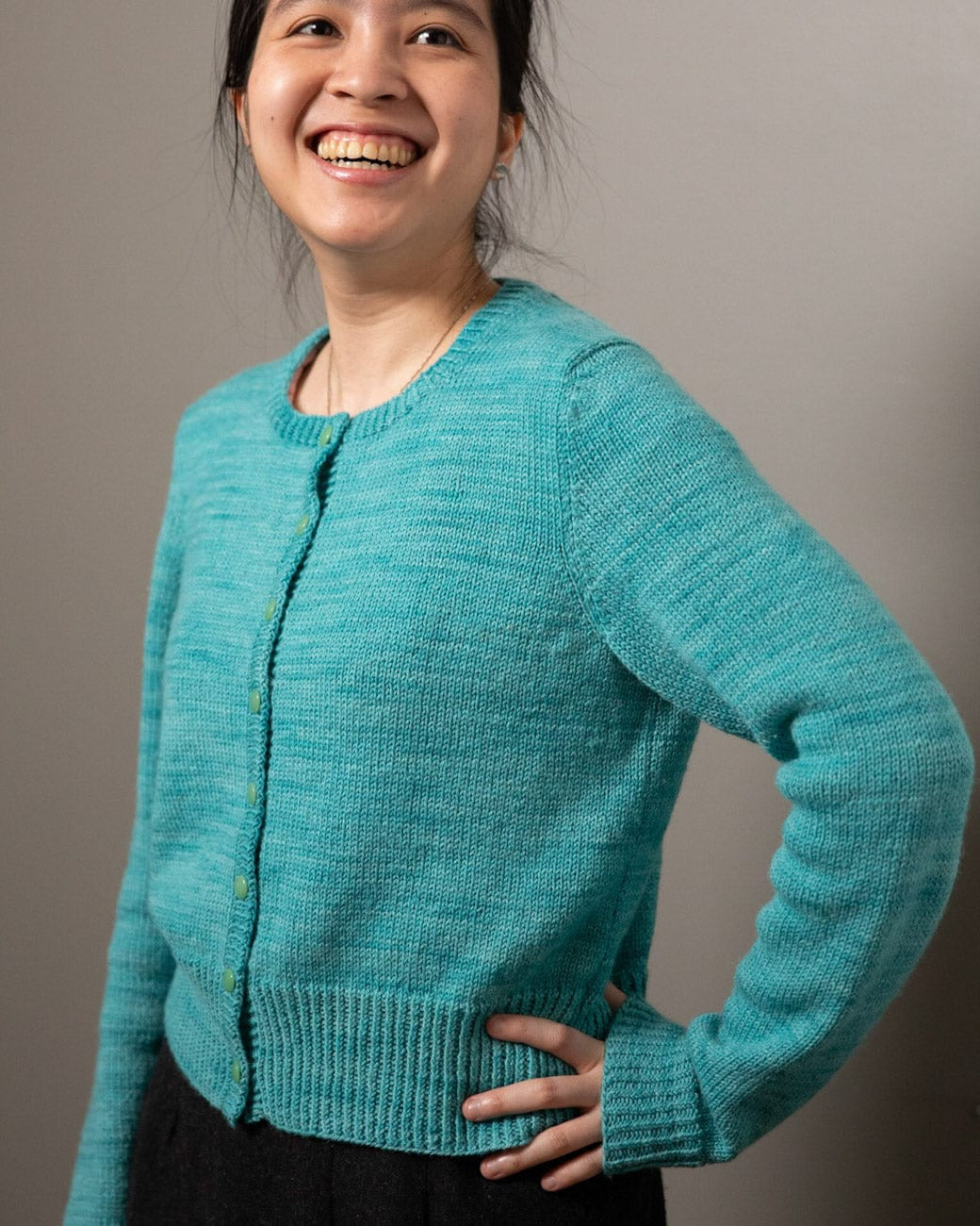 SweetGeorgia Yarns Knitting Patterns Little Basic Cardi: Fingering