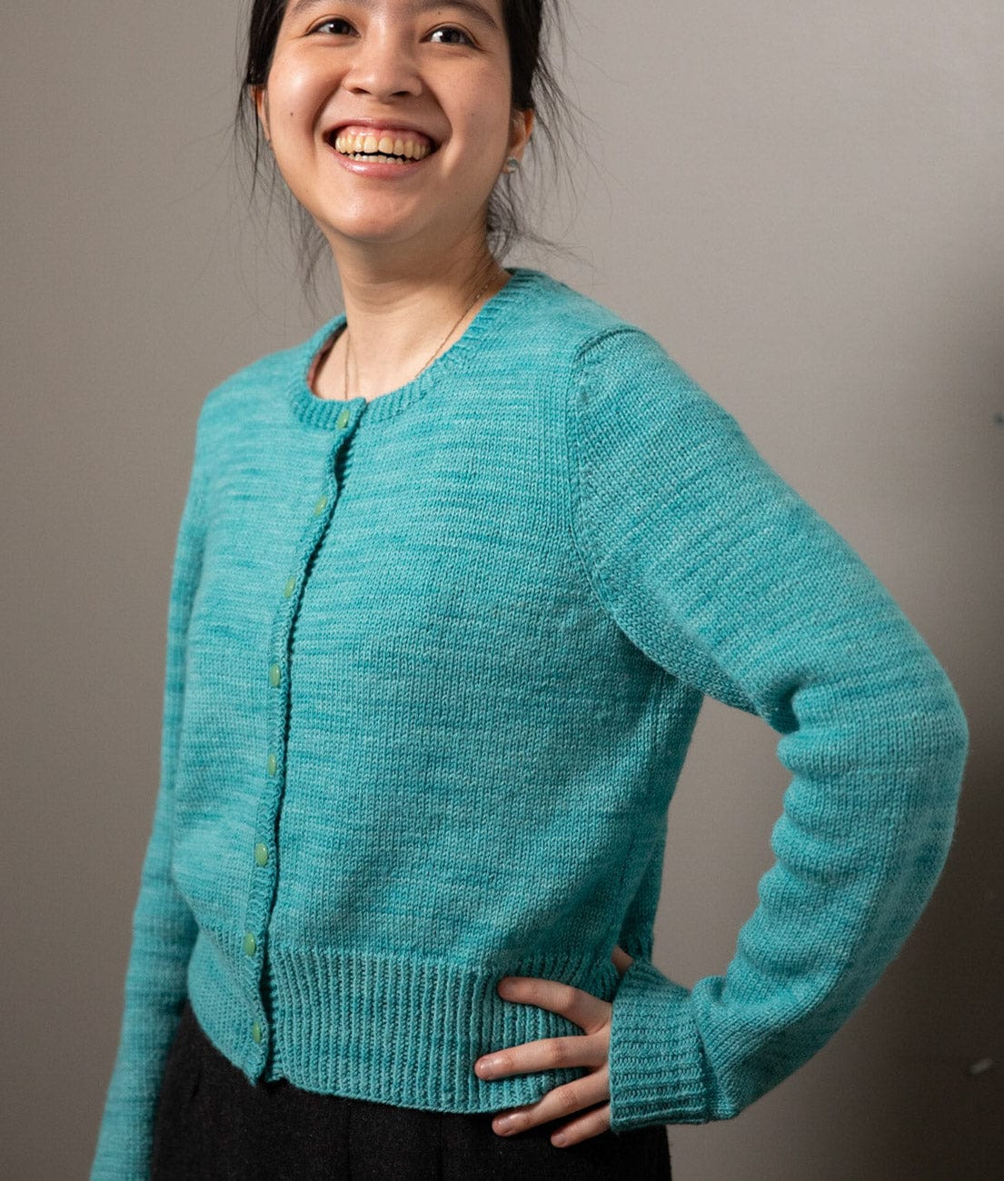 SweetGeorgia Yarns Knitting Patterns Little Basic Cardi: Fingering