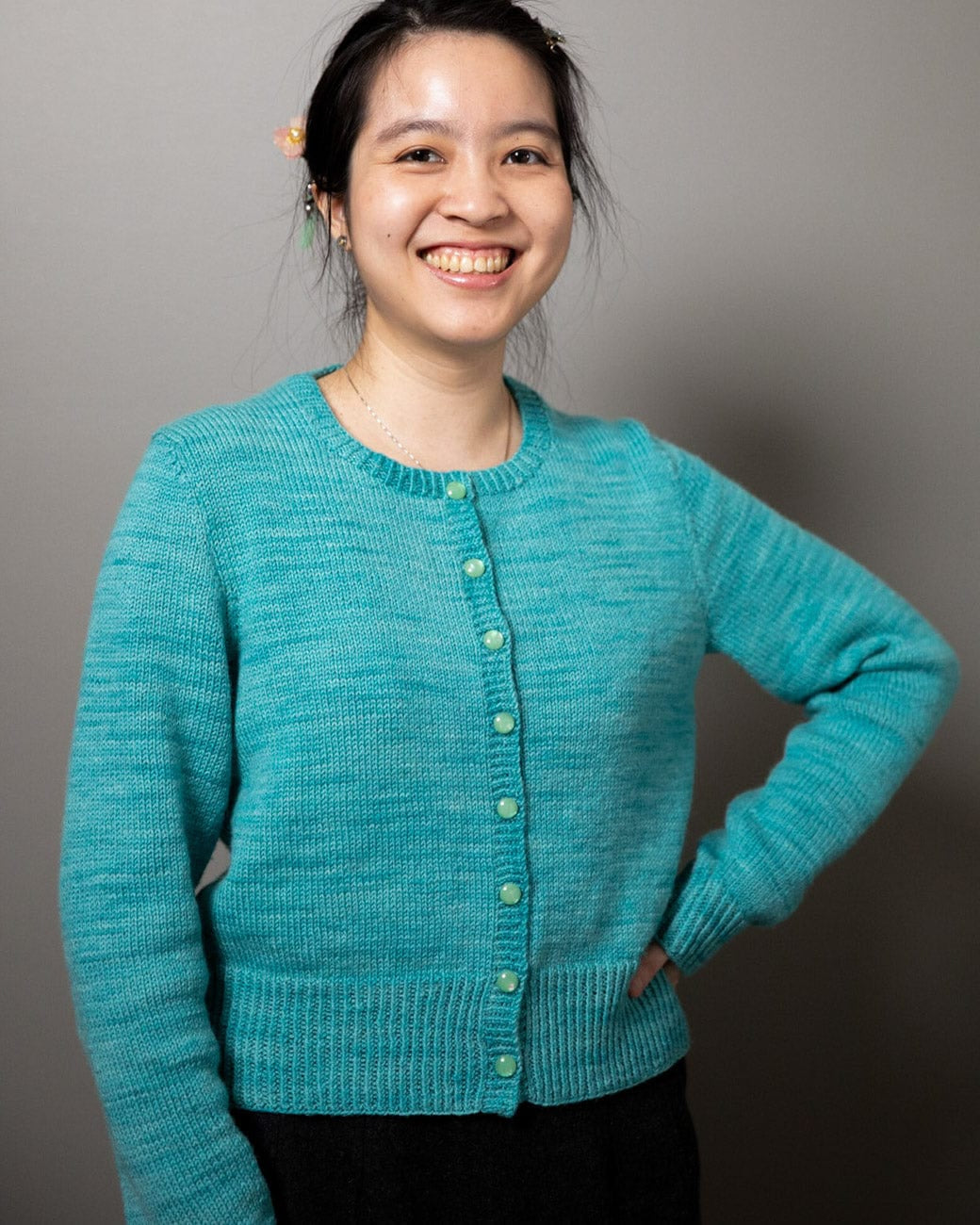 SweetGeorgia Yarns Knitting Patterns Little Basic Cardi: Fingering