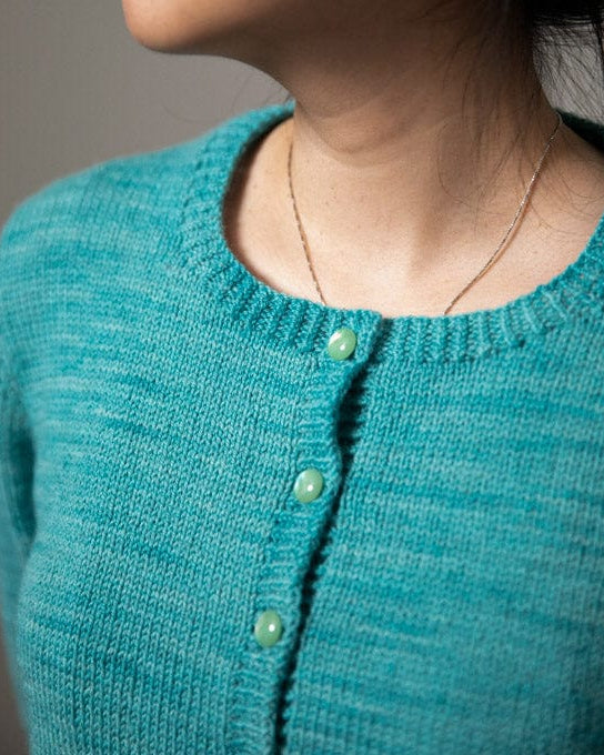 SweetGeorgia Yarns Knitting Patterns Little Basic Cardi: Fingering