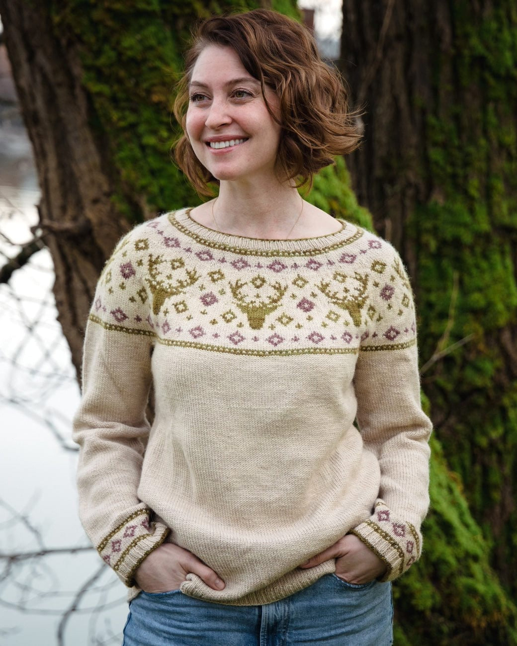 SweetGeorgia Yarns Knitting Patterns O'Deery Me