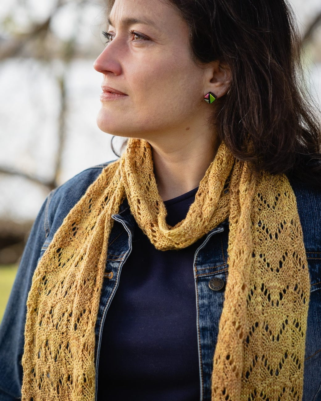 SweetGeorgia Yarns Knitting Patterns Sangria Sunset