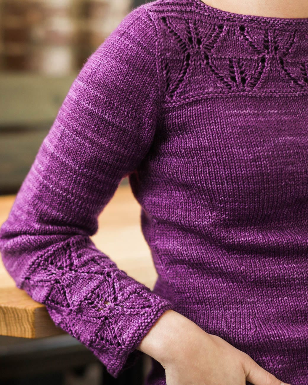 SweetGeorgia Yarns Knitting Patterns Sea Thistle