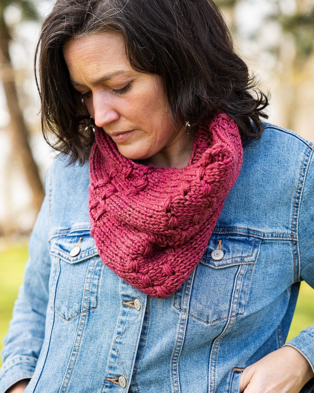 SweetGeorgia Yarns Knitting Patterns Textured Trinity