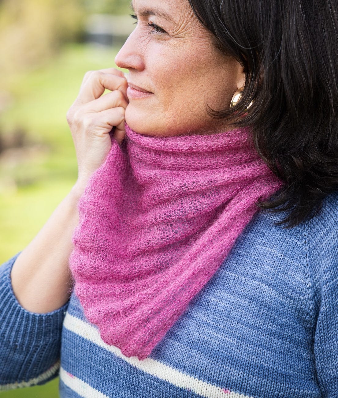 SweetGeorgia Yarns Knitting Patterns Welted Cowl