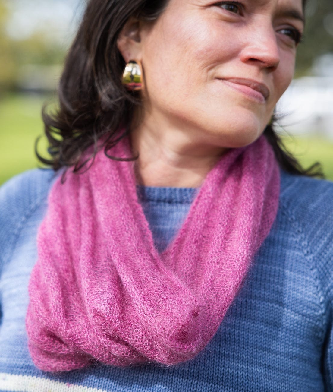 SweetGeorgia Yarns Knitting Patterns Welted Cowl