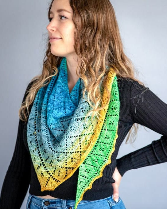 SweetGeorgia Yarns Knitting Patterns Wild Orange